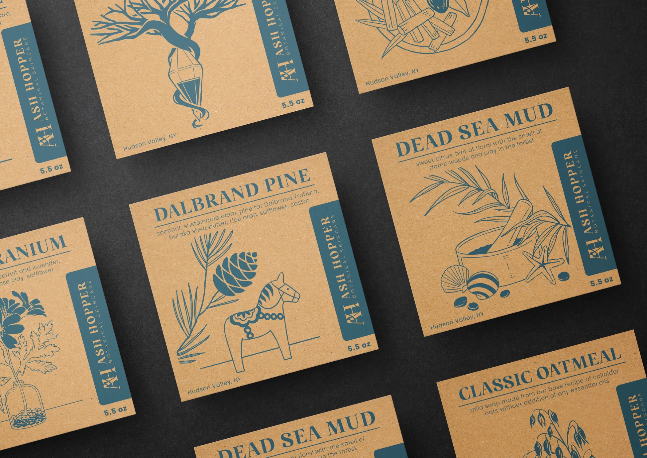 Ash Hopper brand identity